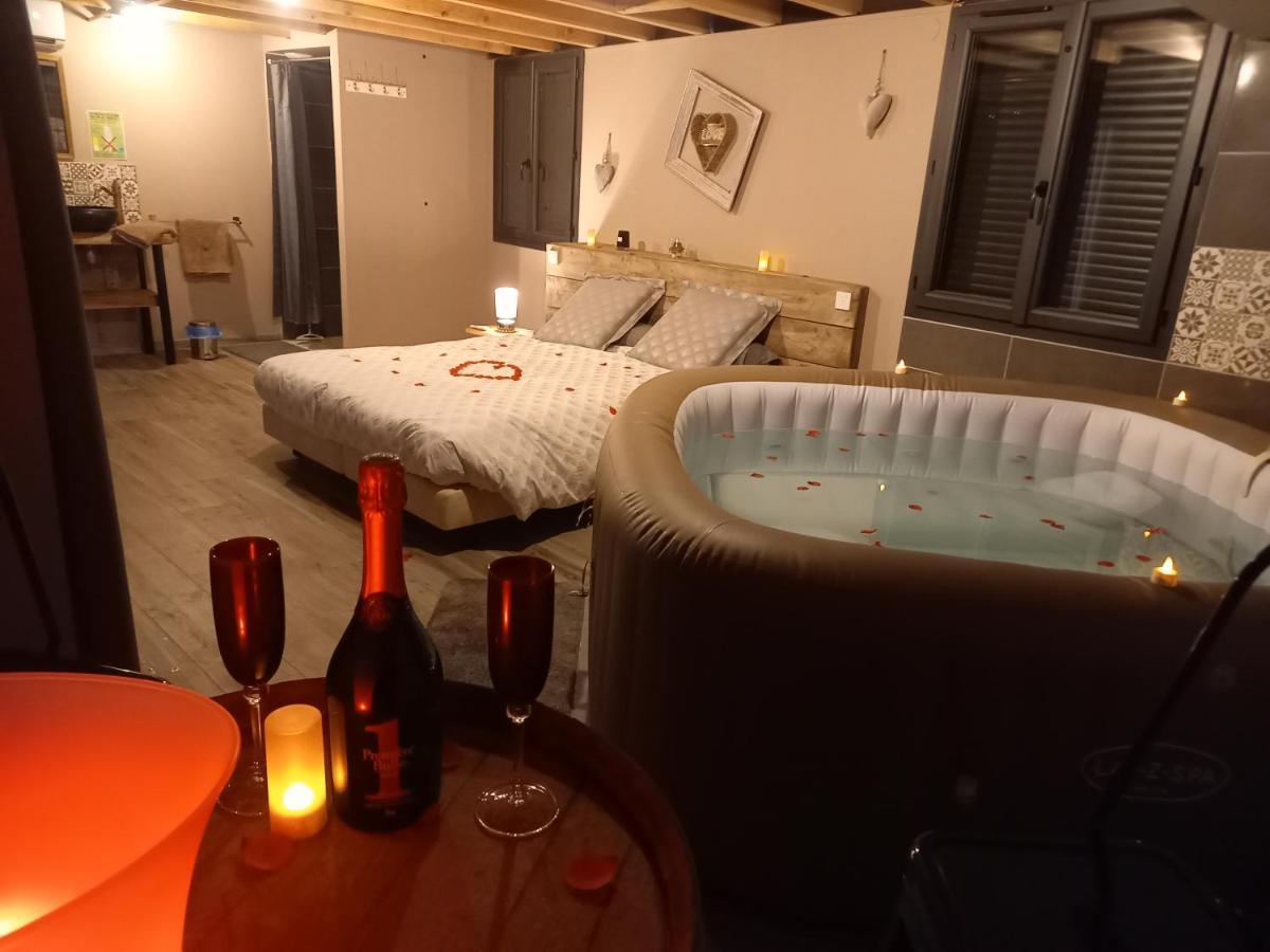 הוילה Aigues-Vives  Cosy-Loft Industriel , Jacuzzi , Wifi , 6 Personnes Max מראה חיצוני תמונה