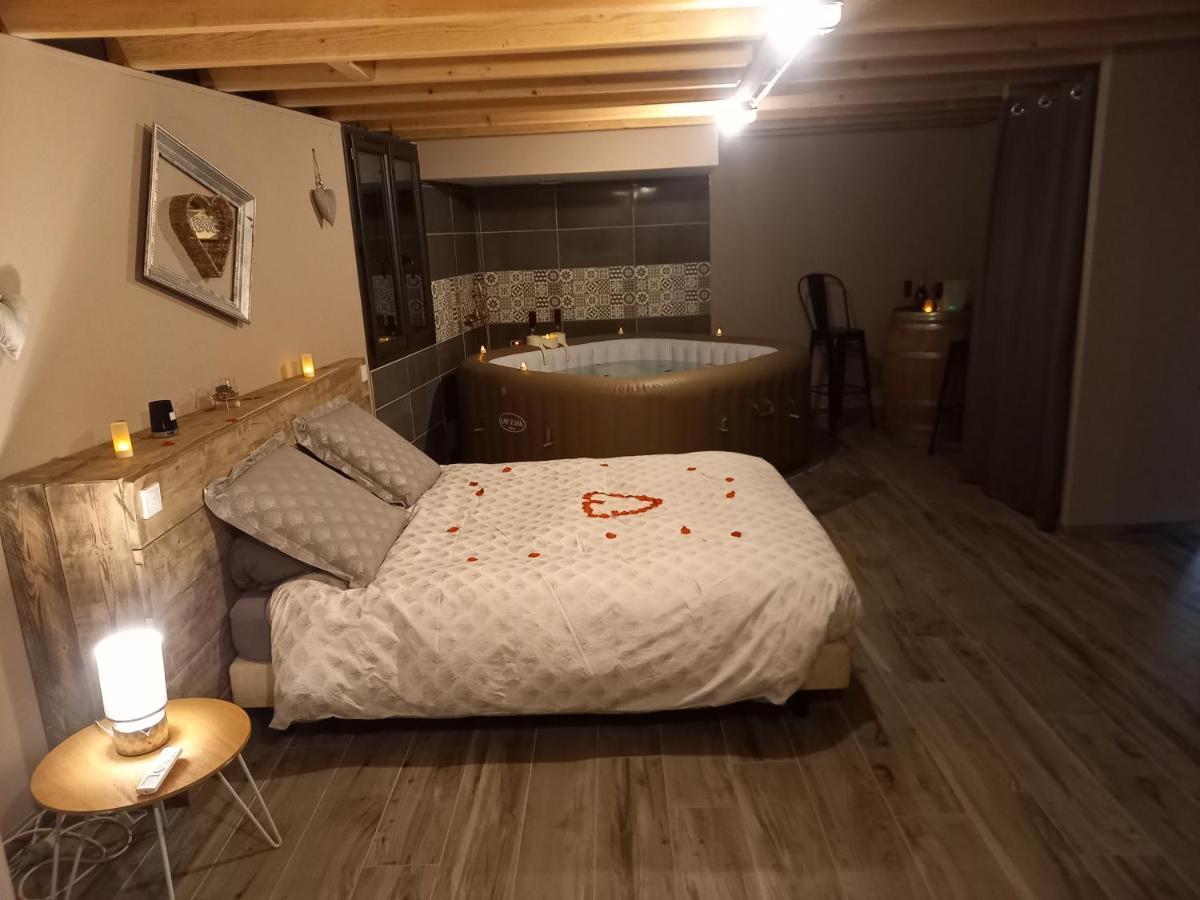הוילה Aigues-Vives  Cosy-Loft Industriel , Jacuzzi , Wifi , 6 Personnes Max מראה חיצוני תמונה